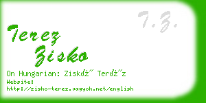 terez zisko business card